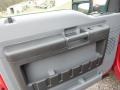 Vermillion Red - F350 Super Duty XL Regular Cab 4x4 Dump Truck Photo No. 15