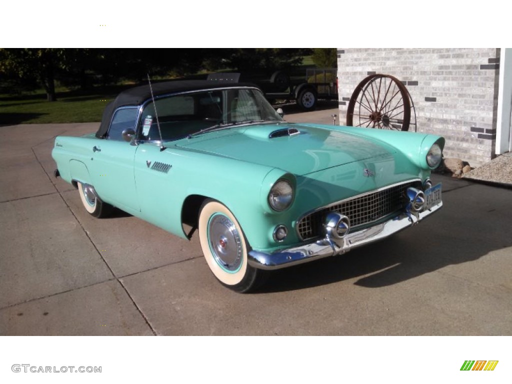 1955 Thunderbird Convertible - Thunderbird Blue / Turquoise/White photo #1