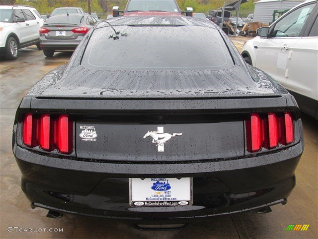 2015 Mustang V6 Coupe - Black / Ebony photo #5