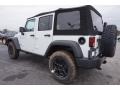 2015 Bright White Jeep Wrangler Unlimited Willys Wheeler 4x4  photo #2