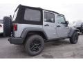 Billet Silver Metallic - Wrangler Unlimited Willys Wheeler 4x4 Photo No. 3