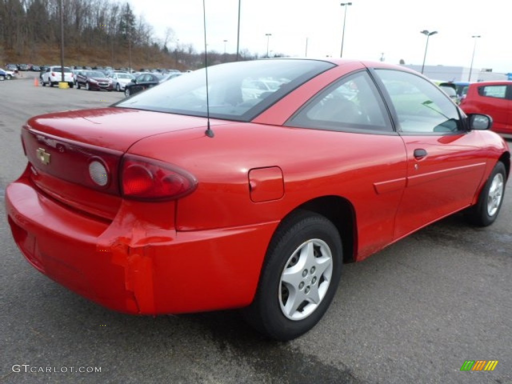 2005 Cavalier Coupe - Victory Red / Graphite Gray photo #4