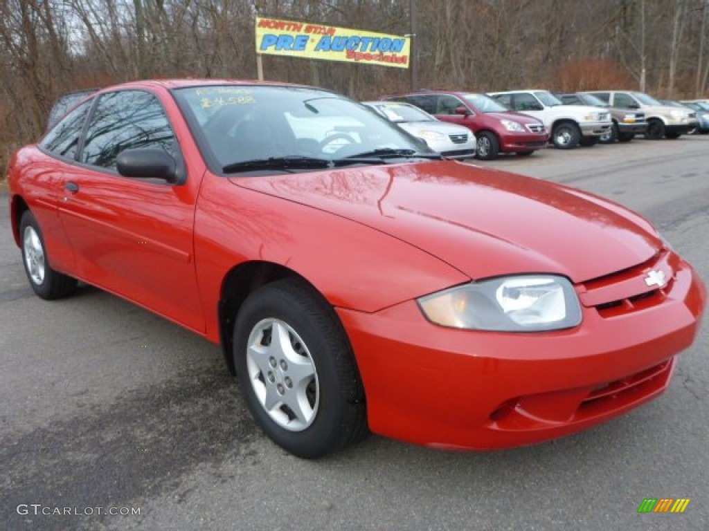 2005 Cavalier Coupe - Victory Red / Graphite Gray photo #5