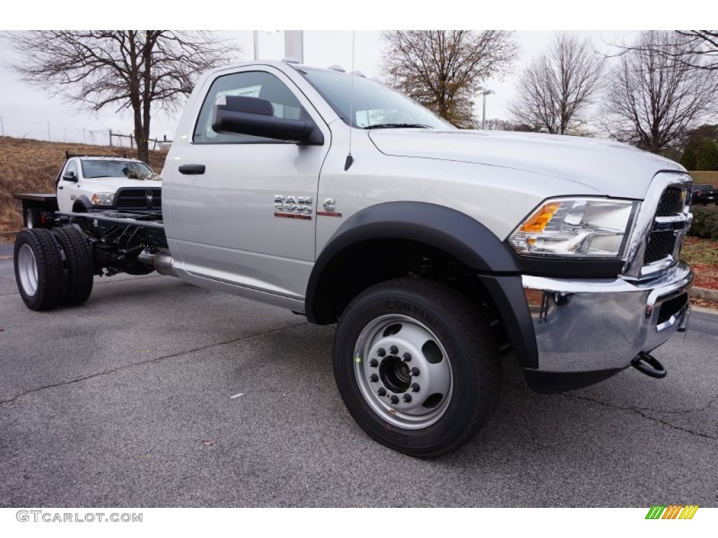 Bright Silver Metallic 2015 Ram 5500 Tradesman Regular Cab 4x4 Chassis Exterior Photo #99740787
