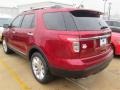 2015 Ruby Red Ford Explorer XLT  photo #3