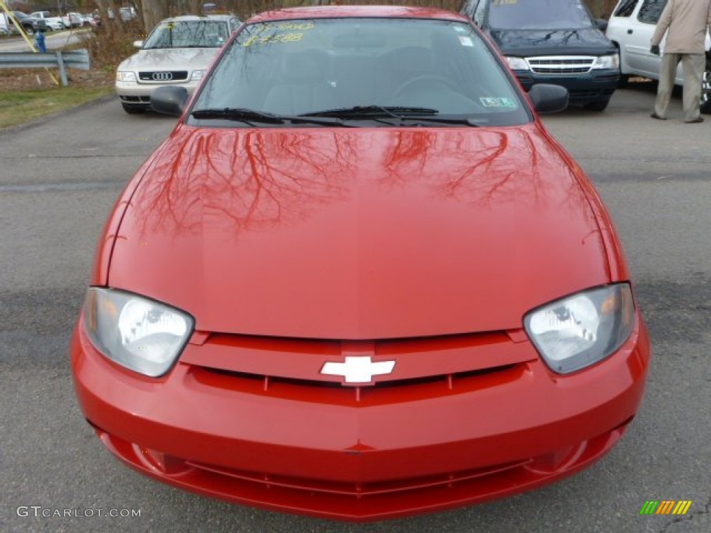 2005 Cavalier Coupe - Victory Red / Graphite Gray photo #6