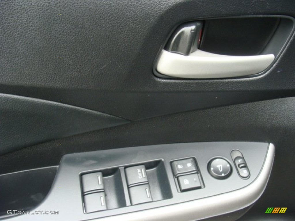 2013 CR-V EX-L AWD - Kona Coffee Metallic / Black photo #10