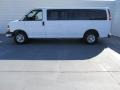 2011 Summit White Chevrolet Express LT 3500 Extended Passenger Van  photo #3