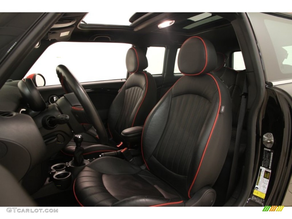 Lounge Championship Red Interior 2012 Mini Cooper John Cooper Works Clubman Photo #99744282