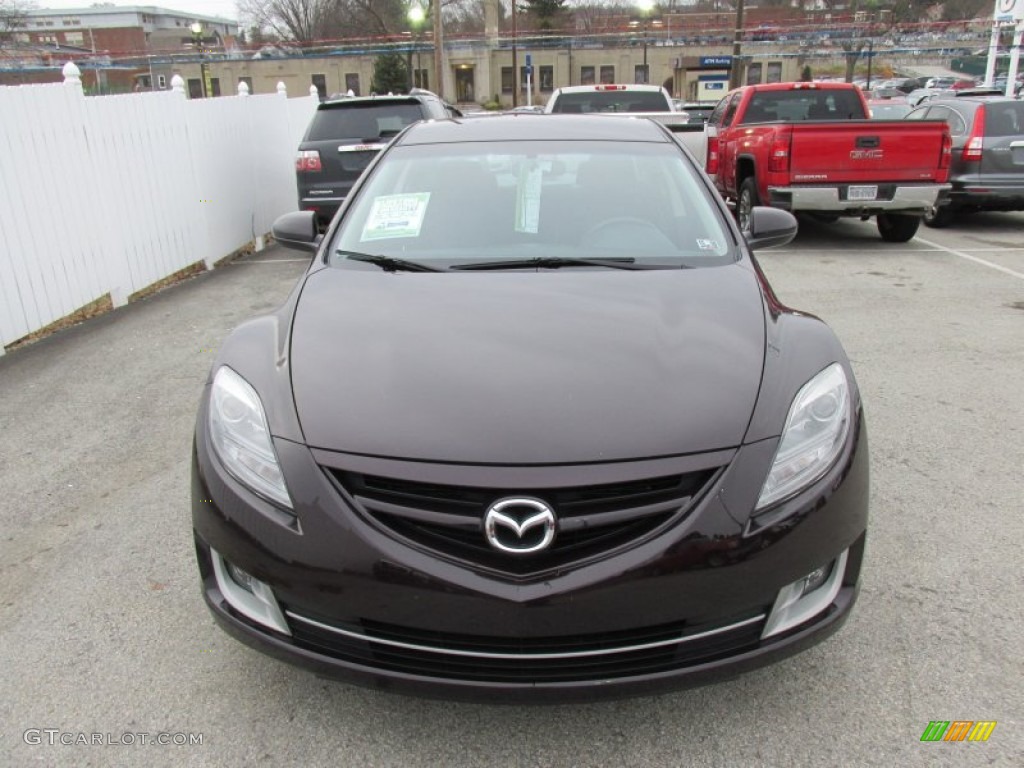 2010 MAZDA6 i Touring Sedan - Black Cherry Metallic / Black photo #8