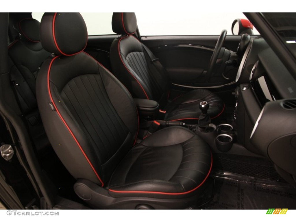 2012 Mini Cooper John Cooper Works Clubman Front Seat Photo #99744549