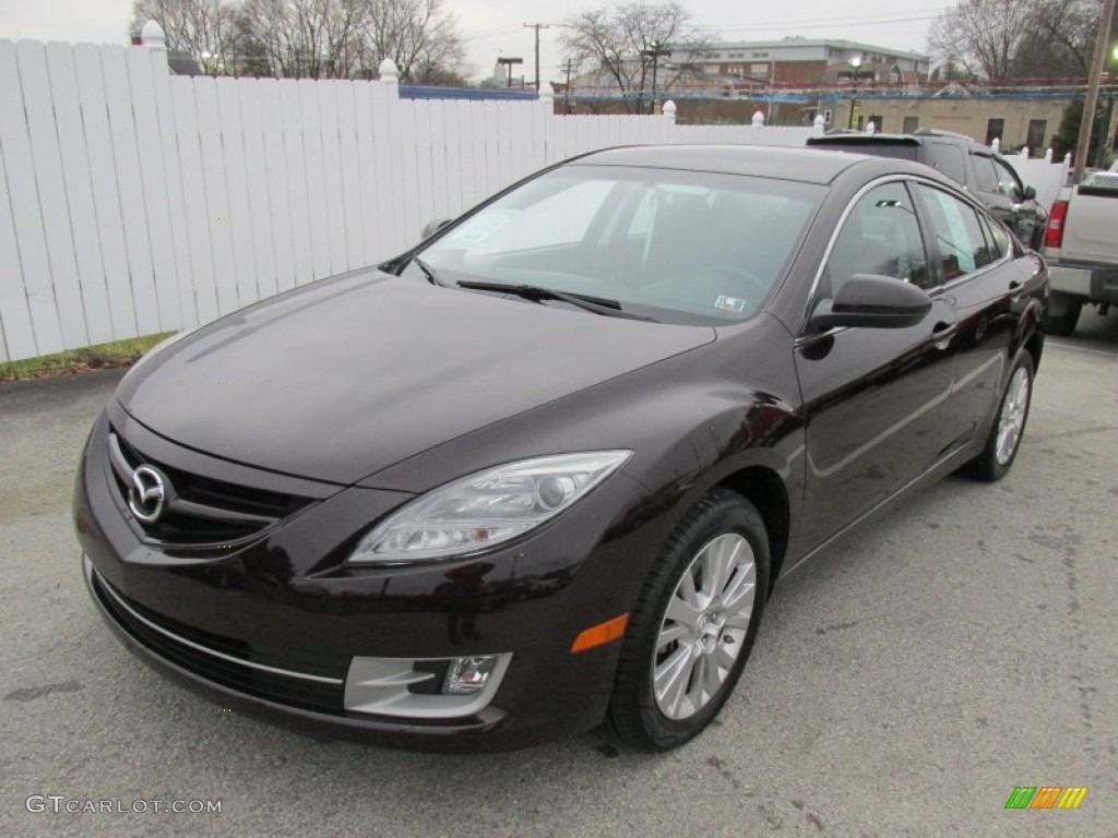 2010 MAZDA6 i Touring Sedan - Black Cherry Metallic / Black photo #9