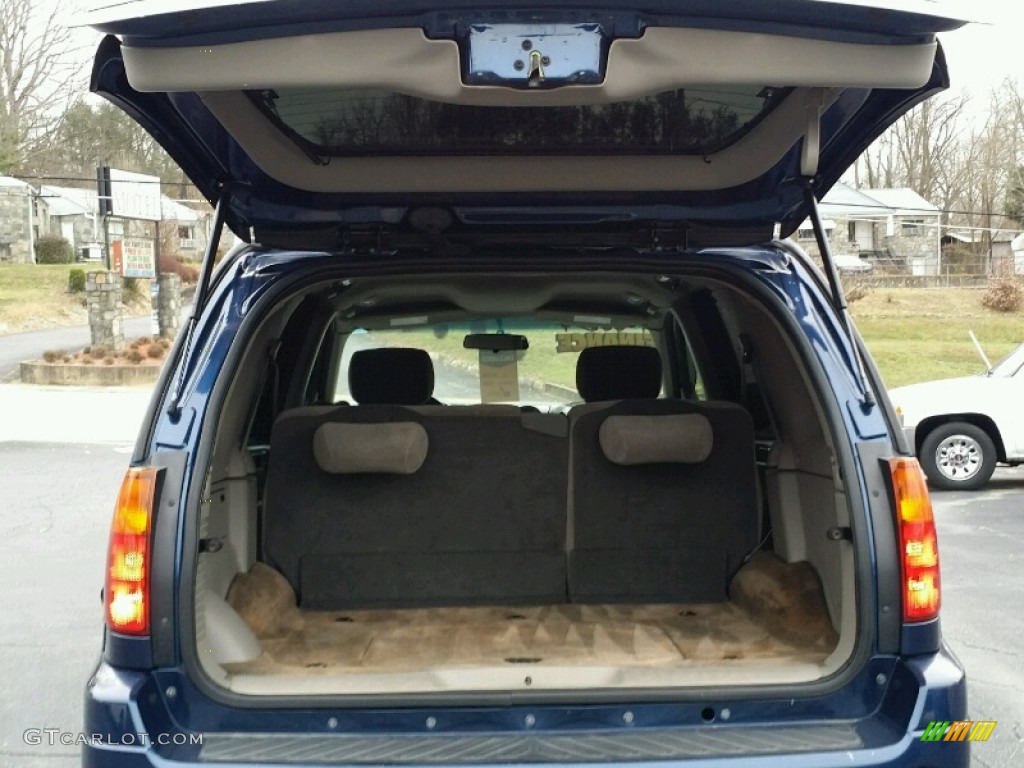 2004 Envoy SLT 4x4 - Indigo Blue Metallic / Light Tan photo #13