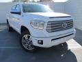 2015 Super White Toyota Tundra Platinum CrewMax  photo #2