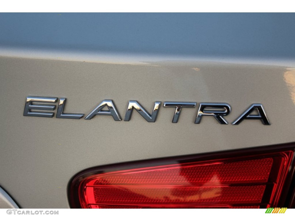 2007 Elantra GLS Sedan - Laguna Sand Beige / Beige photo #14