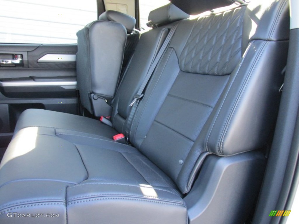 Black Interior 2015 Toyota Tundra Platinum CrewMax Photo #99746874