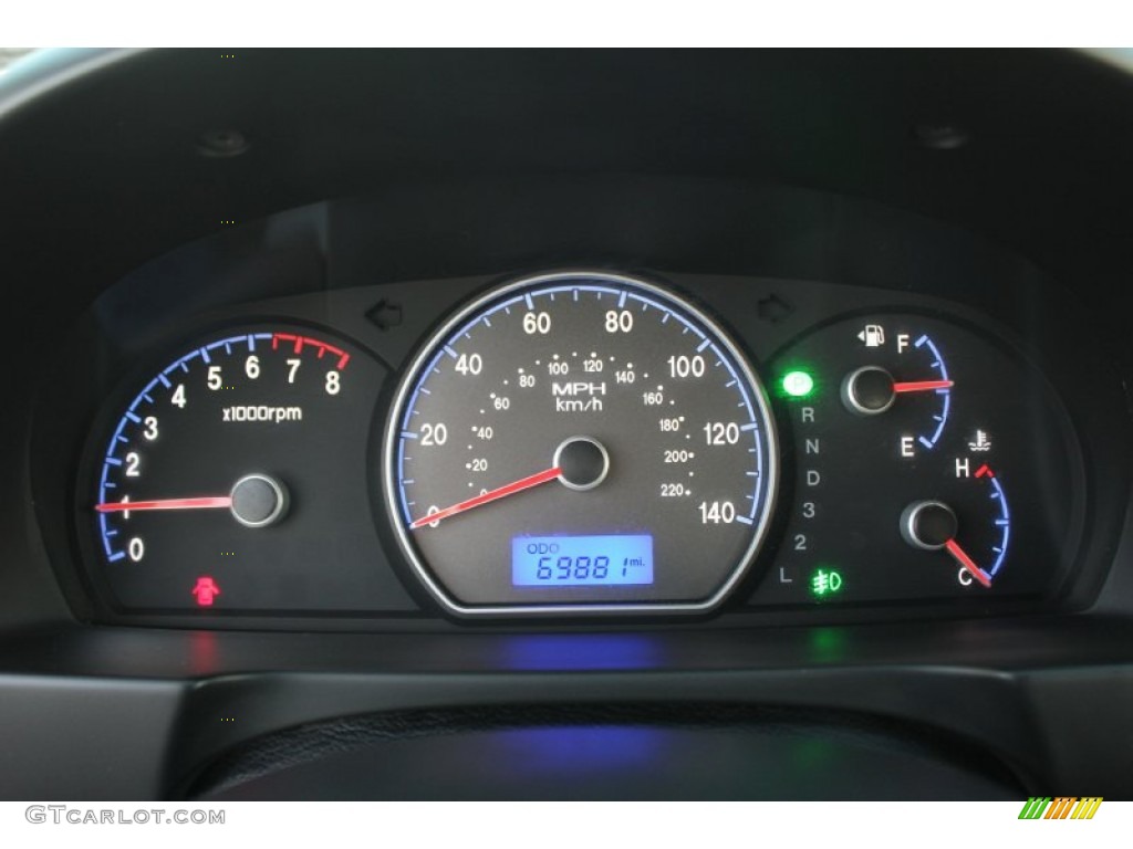 2007 Elantra GLS Sedan - Laguna Sand Beige / Beige photo #37