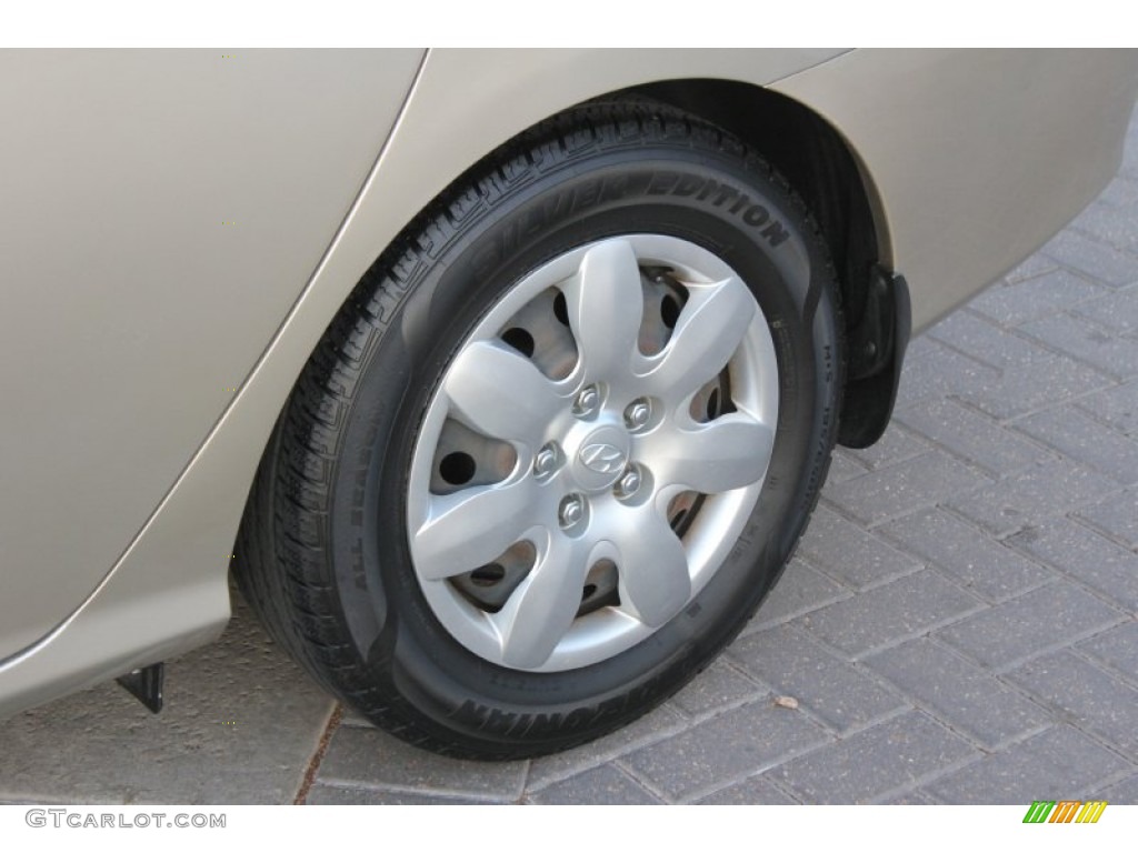 2007 Elantra GLS Sedan - Laguna Sand Beige / Beige photo #39