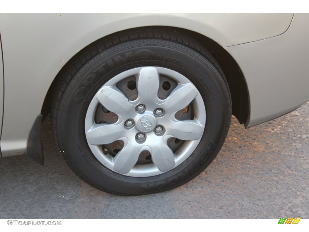 2007 Elantra GLS Sedan - Laguna Sand Beige / Beige photo #41