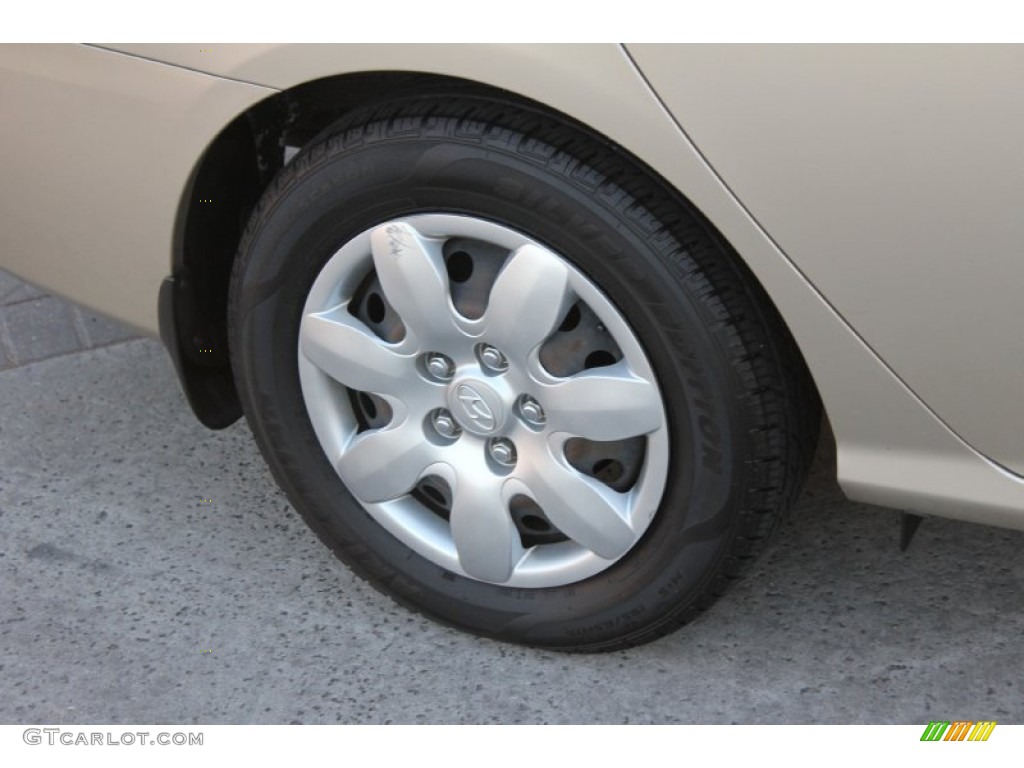 2007 Elantra GLS Sedan - Laguna Sand Beige / Beige photo #42