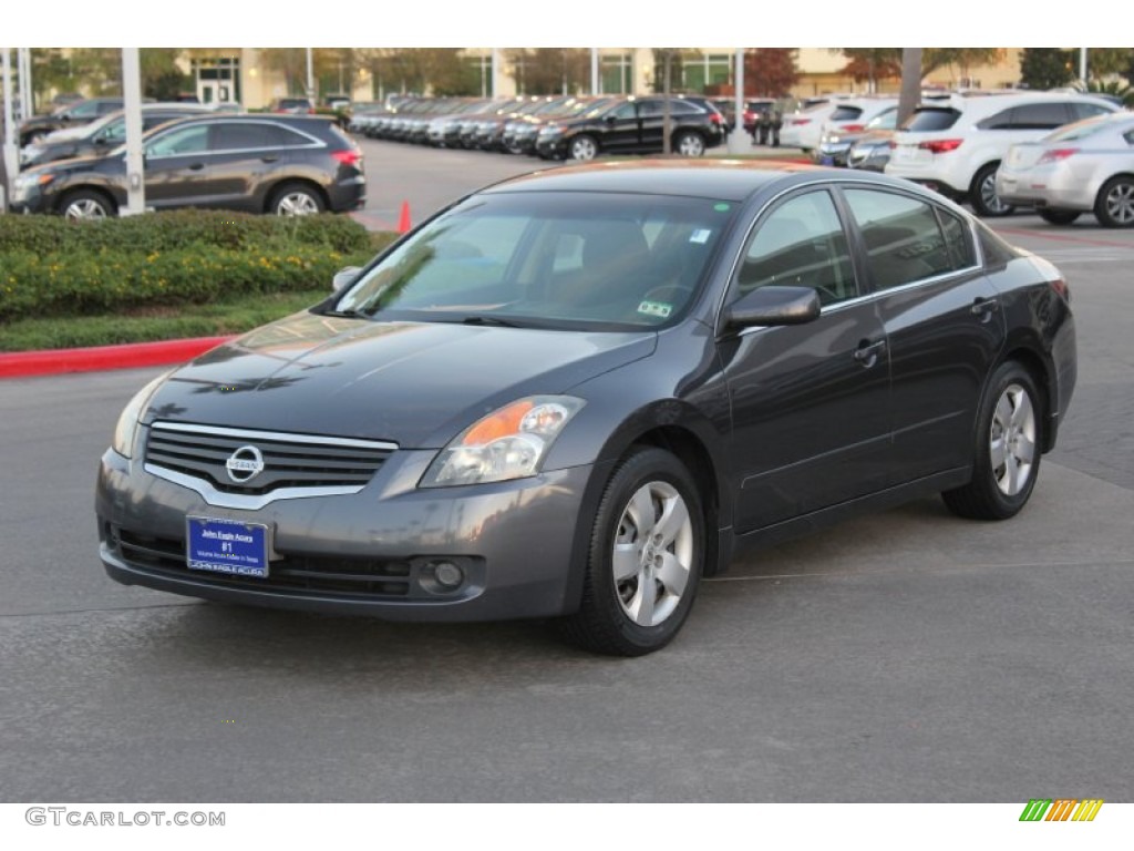 2007 Altima 2.5 S - Dark Slate Metallic / Charcoal photo #3