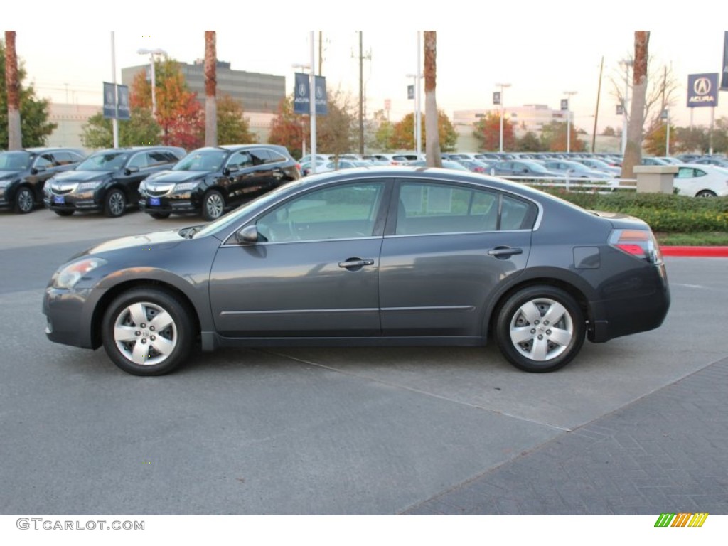 2007 Altima 2.5 S - Dark Slate Metallic / Charcoal photo #4