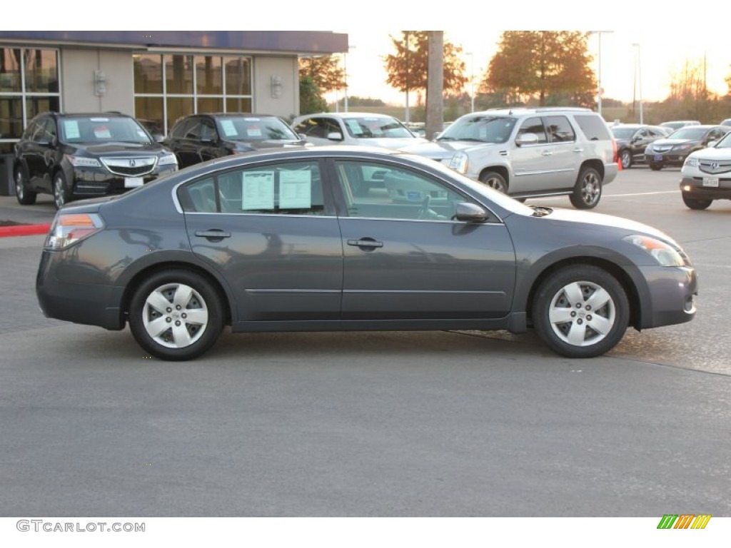 2007 Altima 2.5 S - Dark Slate Metallic / Charcoal photo #8