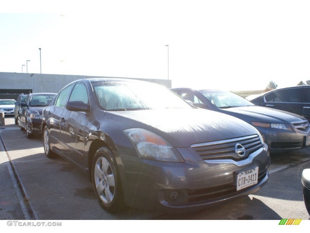 2007 Altima 2.5 S - Dark Slate Metallic / Charcoal photo #9