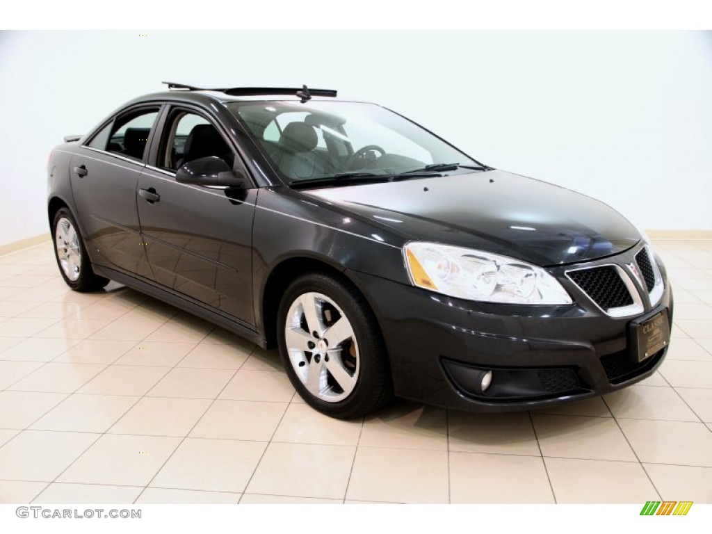 2010 G6 GT Sedan - Carbon Black Metallic / Ebony photo #1