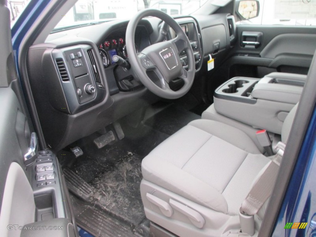 Jet Black/Dark Ash Interior 2015 GMC Sierra 1500 Double Cab Photo #99748698