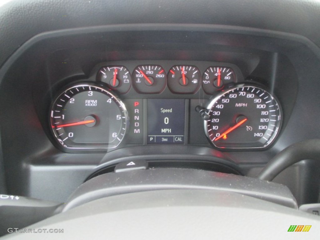 2015 GMC Sierra 1500 Double Cab Gauges Photo #99748899