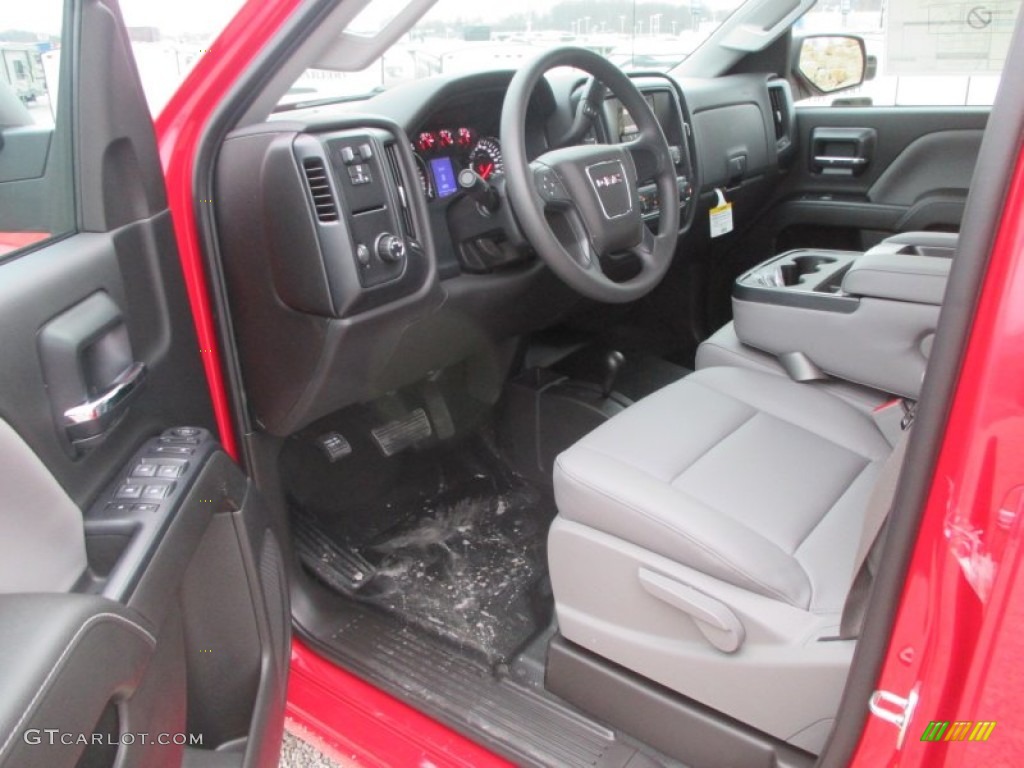 Jet Black/Dark Ash Interior 2015 GMC Sierra 2500HD Crew Cab 4x4 Photo #99749421