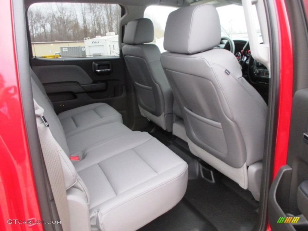 2015 GMC Sierra 2500HD Crew Cab 4x4 Rear Seat Photo #99749796