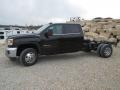 Onyx Black - Sierra 3500HD SLE Crew Cab 4x4 Dual Rear Wheel Chassis Photo No. 3