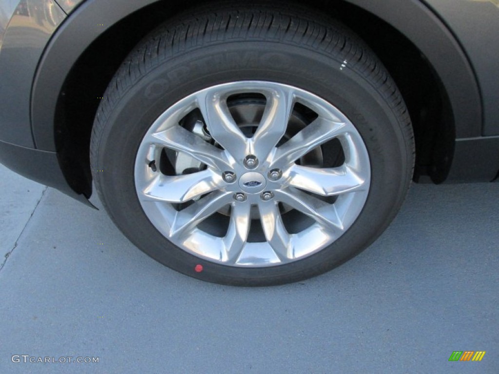 2015 Explorer XLT - Magnetic / Charcoal Black photo #11