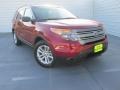 2015 Ruby Red Ford Explorer FWD  photo #2