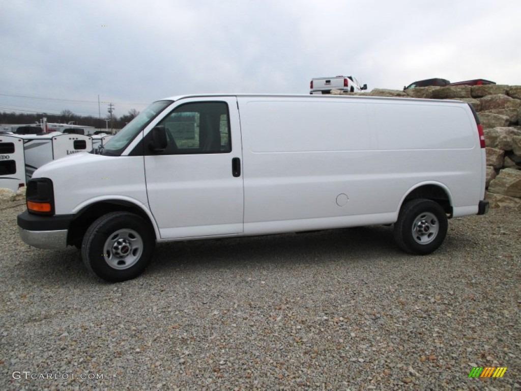 Summit White 2015 GMC Savana Van 2500 Cargo Exterior Photo #99751020