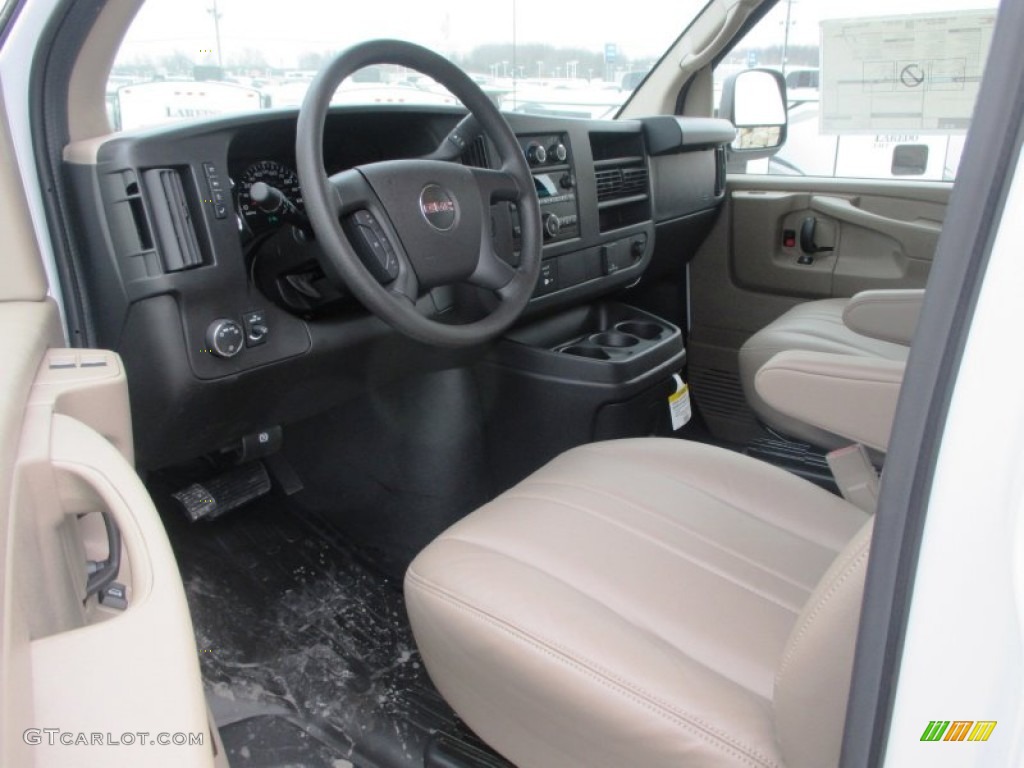 Neutral Interior 2015 GMC Savana Van 2500 Cargo Photo #99751077