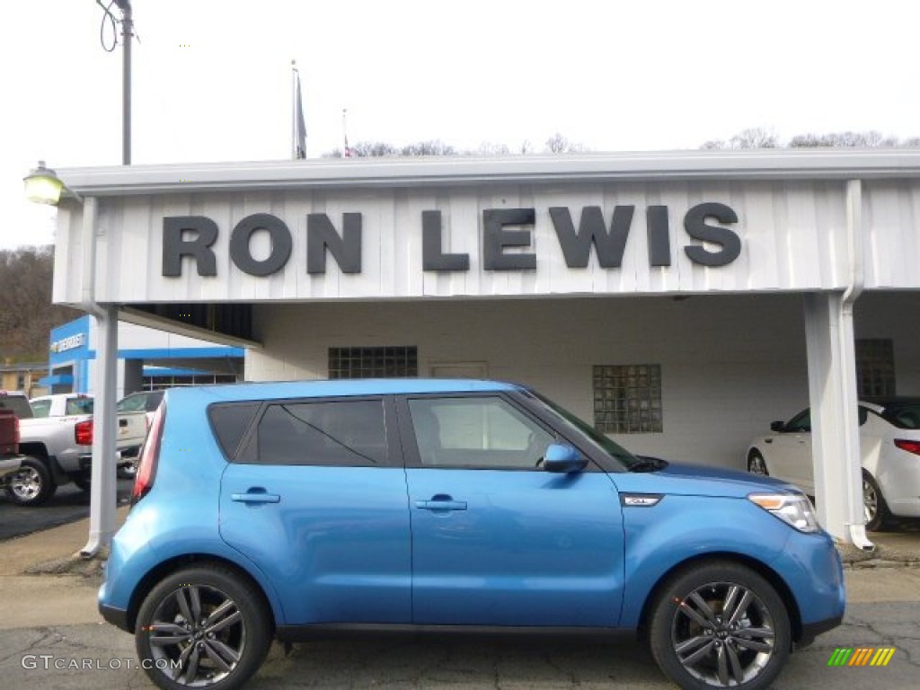 Fathom Blue Kia Soul