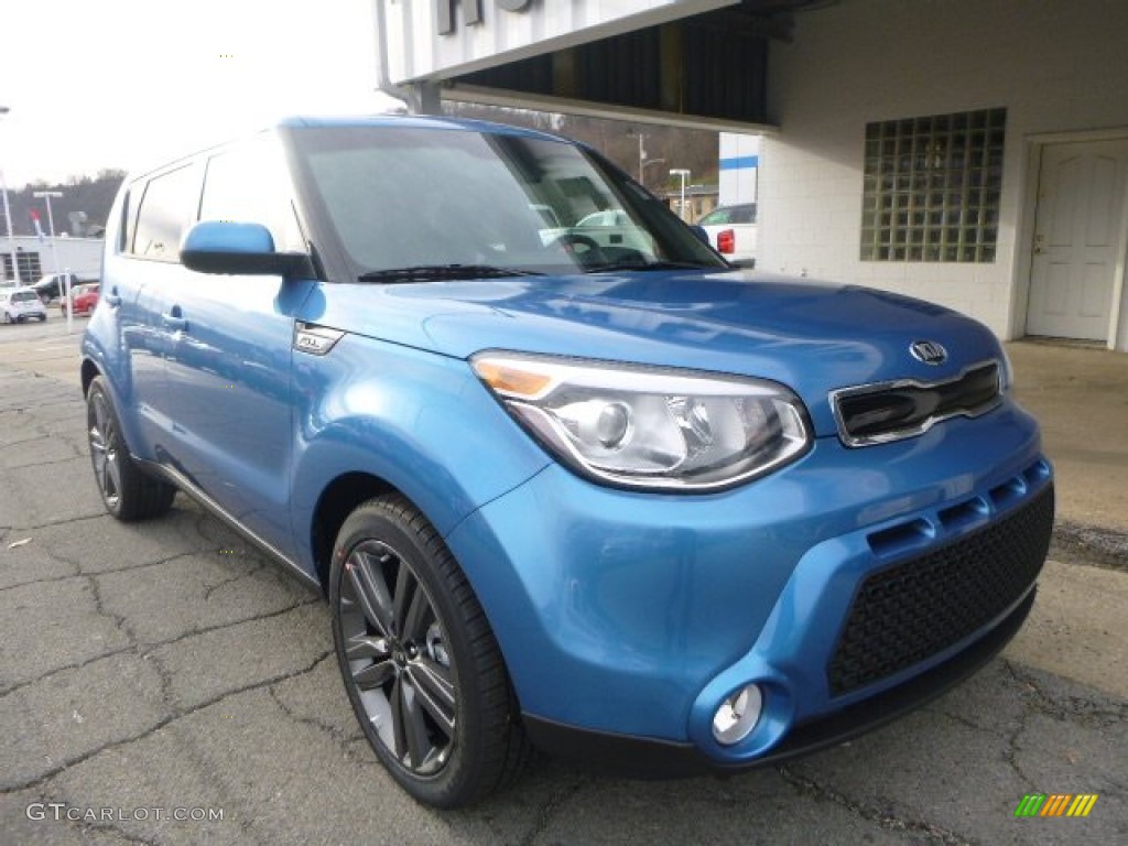 Fathom Blue 2015 Kia Soul + Exterior Photo #99751209