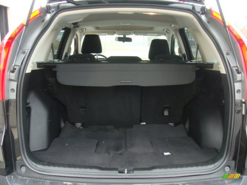 2012 CR-V EX 4WD - Crystal Black Pearl / Black photo #22