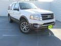 White Platinum Metallic Tri-Coat 2015 Ford Expedition King Ranch