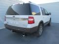 2015 White Platinum Metallic Tri-Coat Ford Expedition King Ranch  photo #4