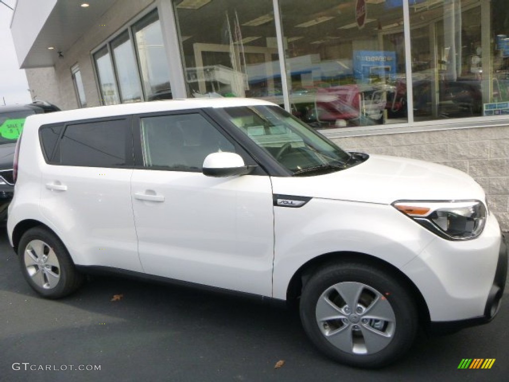 Clear White 2015 Kia Soul Standard Soul Model Exterior Photo #99752094