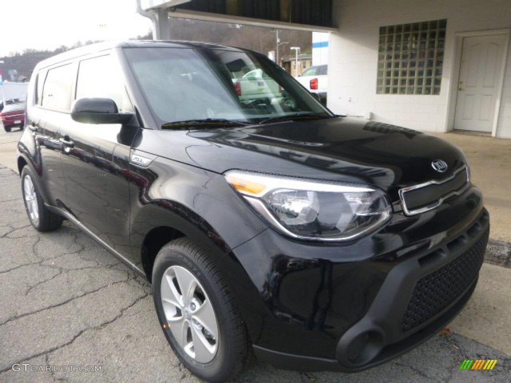 2015 Soul  - Shadow Black / Gray Two Tone photo #2