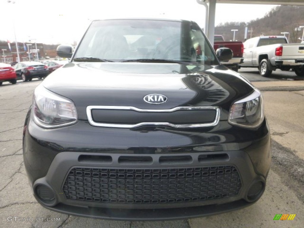 2015 Soul  - Shadow Black / Gray Two Tone photo #3