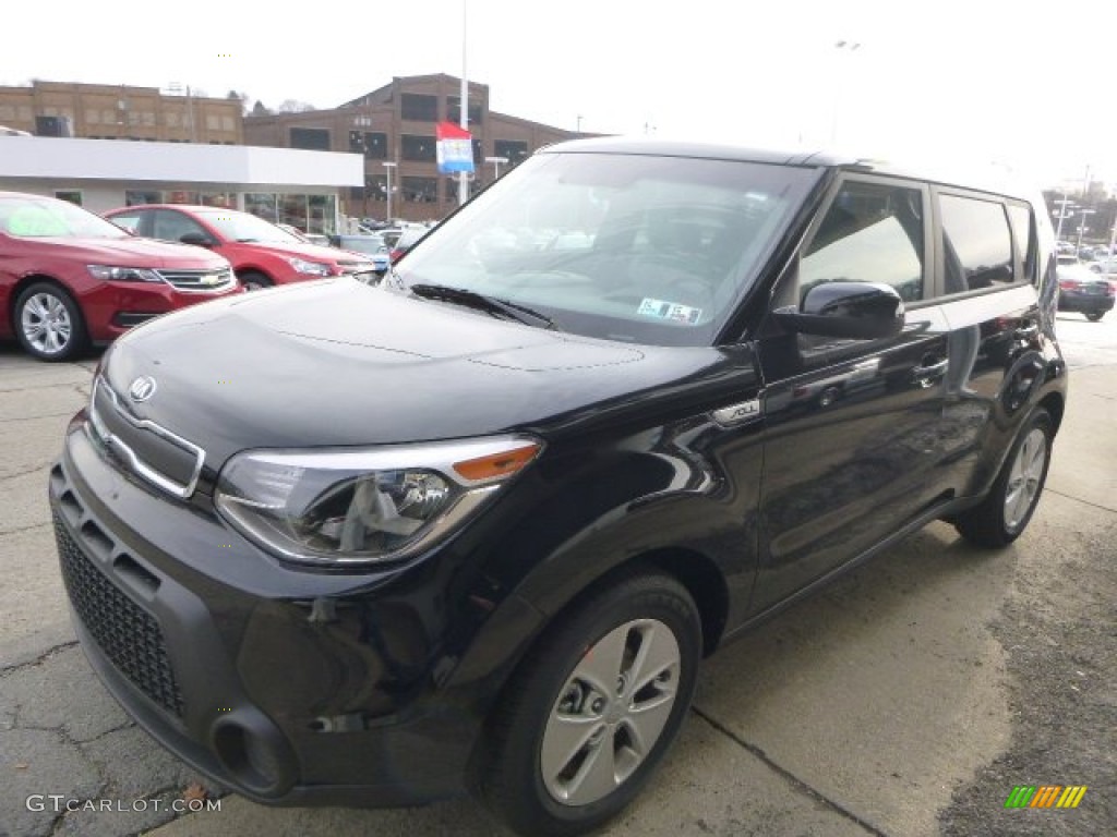 2015 Soul  - Shadow Black / Gray Two Tone photo #4