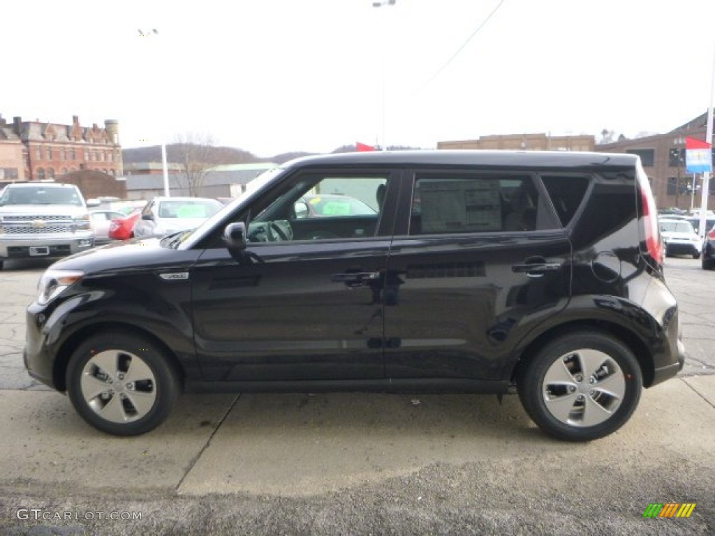 2015 Soul  - Shadow Black / Gray Two Tone photo #5