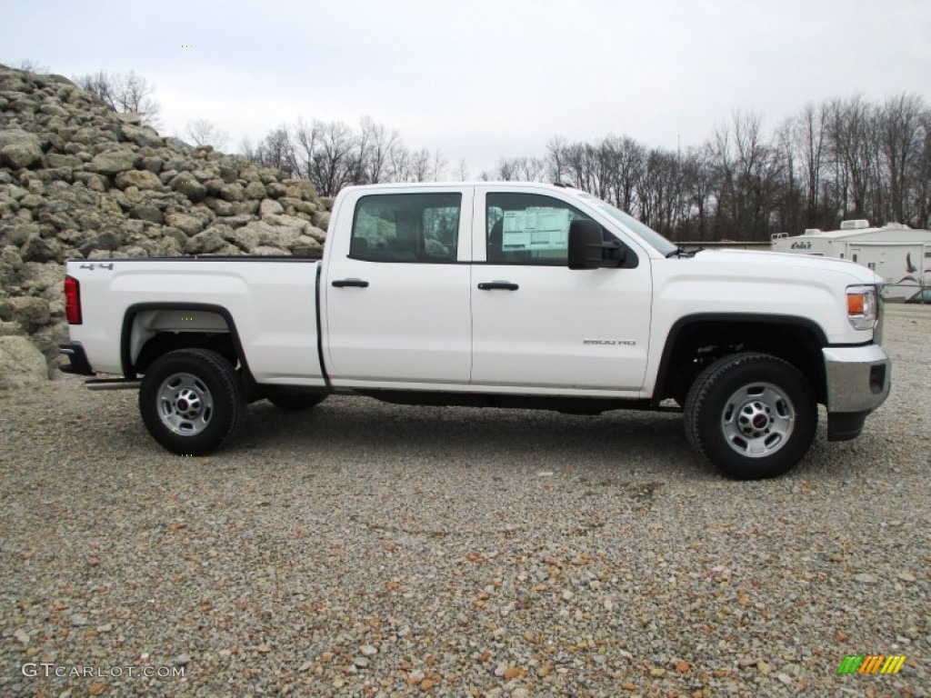 2015 Sierra 2500HD Crew Cab 4x4 - Summit White / Jet Black/Dark Ash photo #24