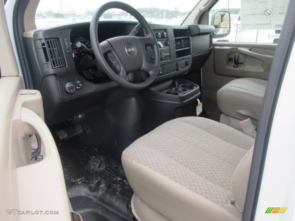 Neutral Interior 2015 GMC Savana Van 2500 Cargo Photo #99754629